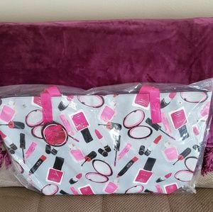 NWT Pink and Gray Tote